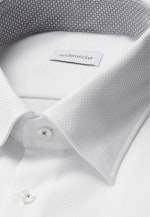 Slim Business Hemd Struktur in Weiß |  Seidensticker Onlineshop