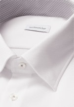 Slim Business Hemd Struktur in Weiß |  Seidensticker Onlineshop