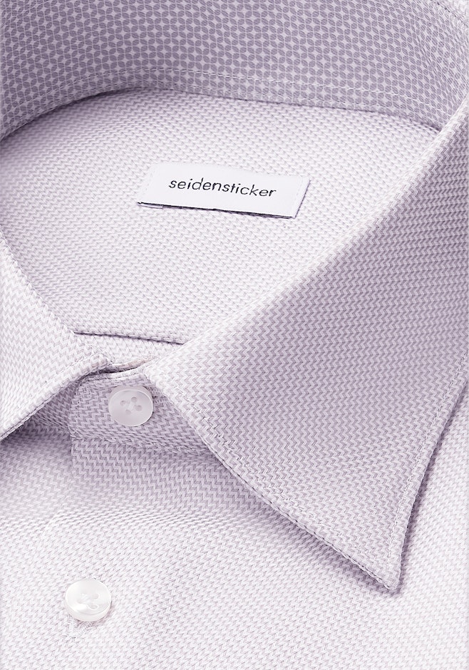 Slim Chemise d'affaires Structure dans Gris | Boutique en ligne Seidensticker
