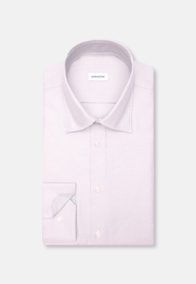 Slim Business Hemd Struktur in Grau |  Seidensticker Onlineshop
