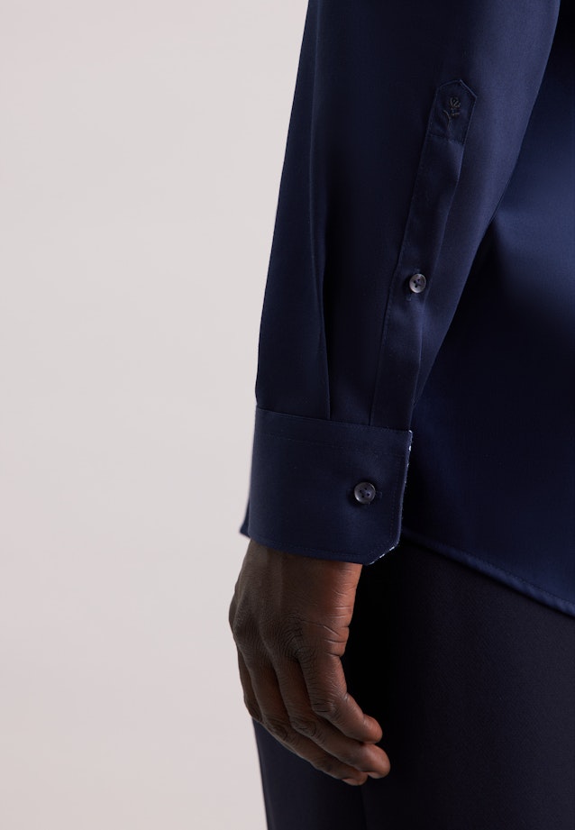 Regular Business shirt Uni in Dunkelblau |  Seidensticker Onlineshop