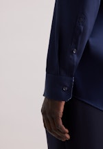 Regular Business shirt Uni in Dunkelblau |  Seidensticker Onlineshop