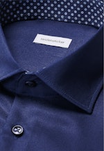 Regular Business Hemd Uni in Dunkelblau |  Seidensticker Onlineshop