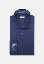 Regular Business Hemd Uni in Dunkelblau |  Seidensticker Onlineshop