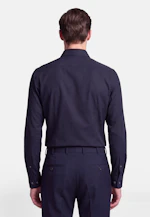 Slim Business shirt Uni in Dunkelblau |  Seidensticker Onlineshop