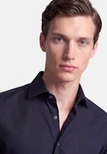 Slim Business shirt Uni in Dunkelblau |  Seidensticker Onlineshop