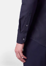 Slim Business shirt Uni in Dunkelblau |  Seidensticker Onlineshop