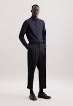 Slim Business Hemd Uni in Dunkelblau |  Seidensticker Onlineshop