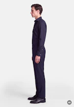 Slim Business shirt Uni in Dunkelblau |  Seidensticker Onlineshop