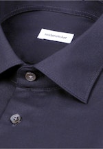 Slim Business Hemd Uni in Dunkelblau |  Seidensticker Onlineshop