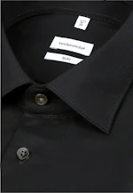 Slim Business Hemd Uni in Dunkelblau |  Seidensticker Onlineshop