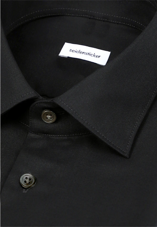 Slim Business Hemd Uni in Dunkelblau | Seidensticker Onlineshop