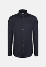 Slim Business Hemd Uni in Dunkelblau |  Seidensticker Onlineshop
