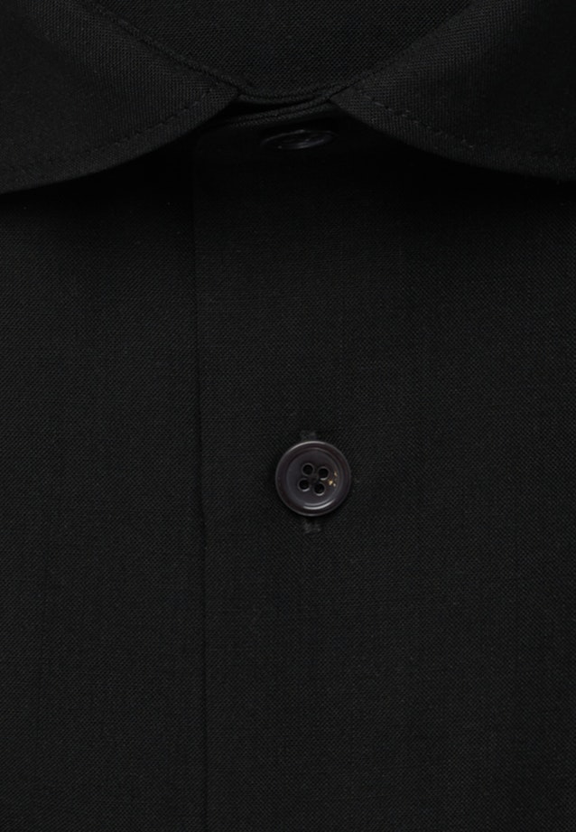 Slim Business Hemd Uni in Schwarz |  Seidensticker Onlineshop
