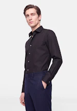 Slim Business shirt Uni in Schwarz |  Seidensticker Onlineshop
