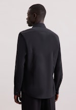 Slim Business Hemd Uni in Schwarz |  Seidensticker Onlineshop