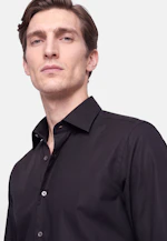 Slim Business shirt Uni in Schwarz |  Seidensticker Onlineshop