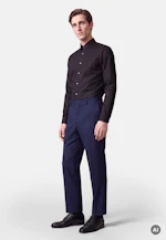 Slim Business shirt Uni in Schwarz |  Seidensticker Onlineshop