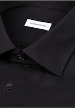 Slim Business Hemd Uni in Schwarz |  Seidensticker Onlineshop