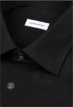 Slim Business shirt Uni in Schwarz |  Seidensticker Onlineshop