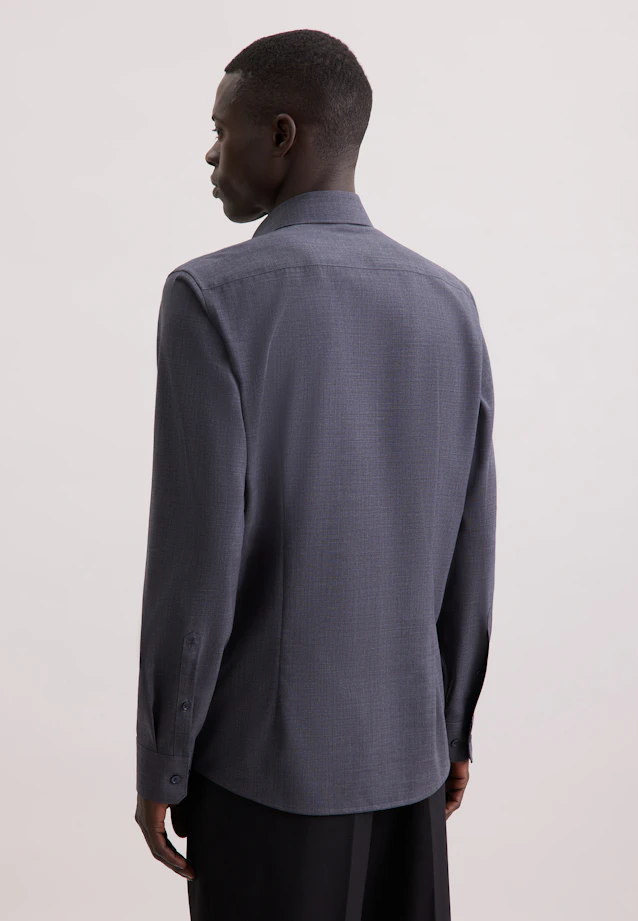Slim Business shirt Uni in Grey |  Seidensticker Onlineshop