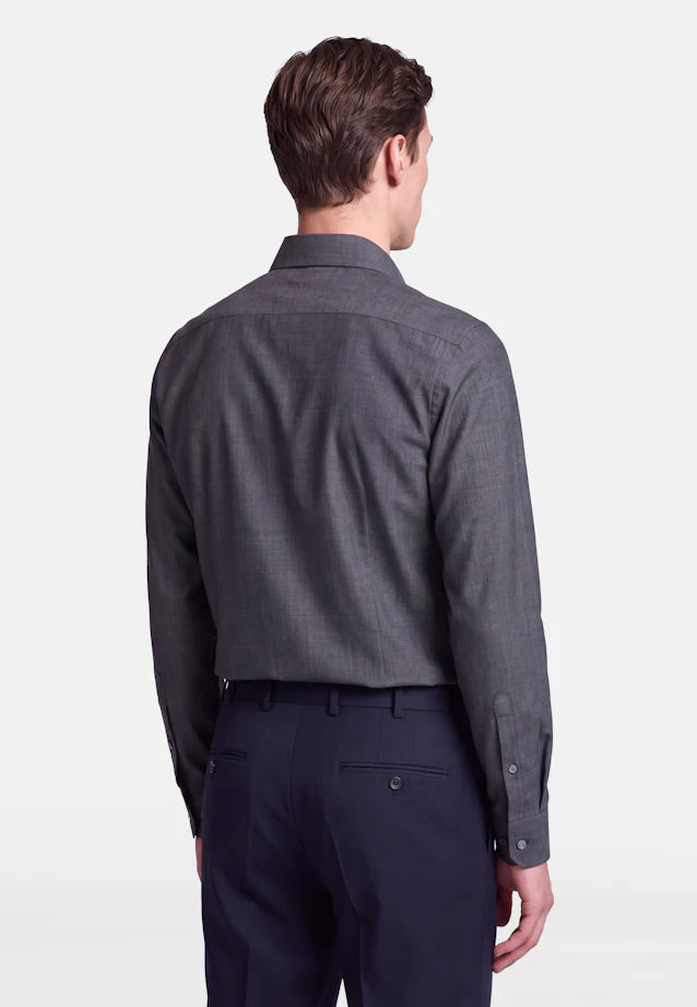 Slim Business shirt Uni in Grey |  Seidensticker Onlineshop