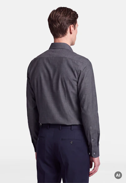 Slim Chemise d'affaires Uni in Gris |  Seidensticker Onlineshop