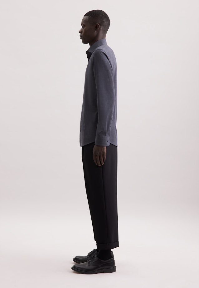 Slim Business Hemd Uni in Grau |  Seidensticker Onlineshop