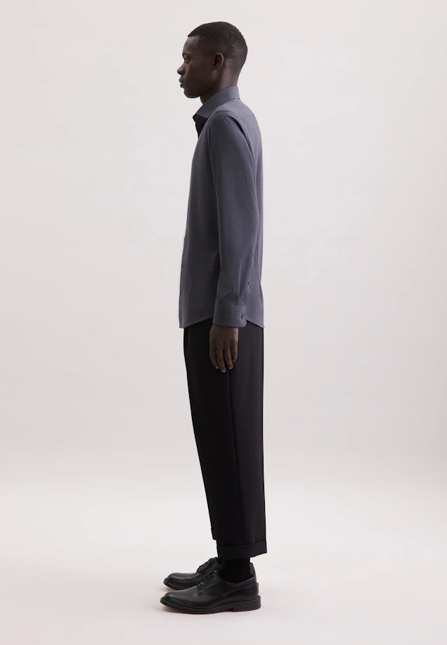 Slim Business shirt Uni in Grey |  Seidensticker Onlineshop