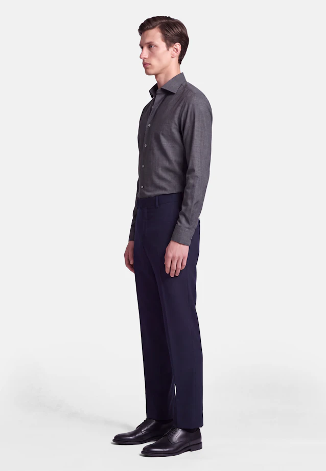 Slim Business shirt Uni in Grey |  Seidensticker Onlineshop