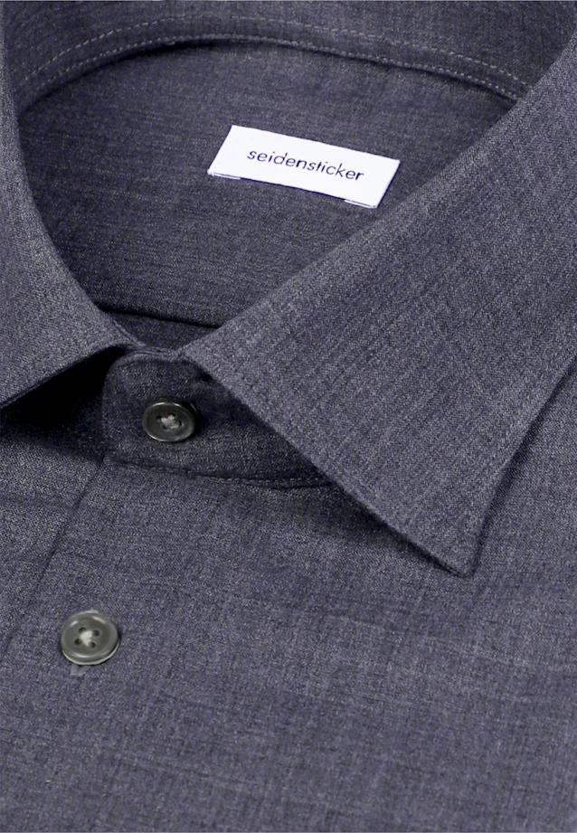 Slim Business shirt Uni in Grey |  Seidensticker Onlineshop