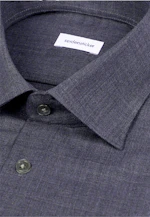 Slim Business Hemd Uni in Grau |  Seidensticker Onlineshop
