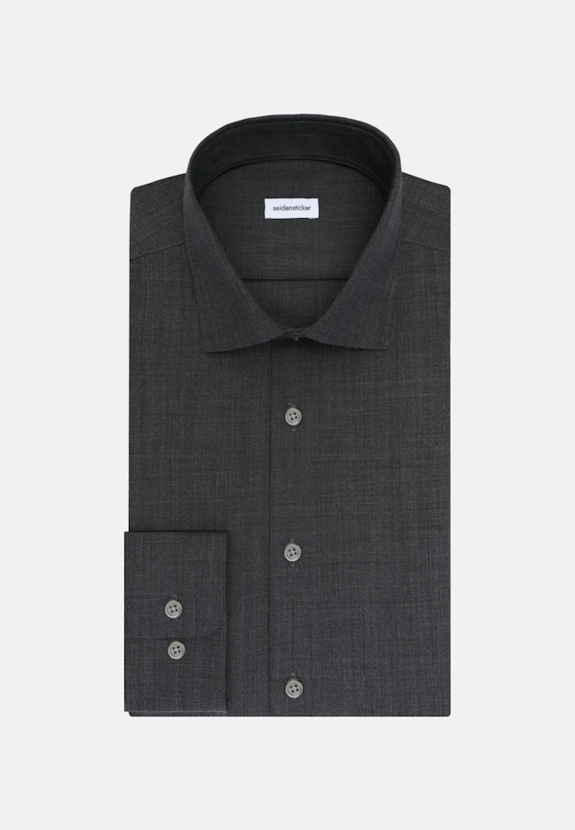 Slim Business shirt Uni in Grey |  Seidensticker Onlineshop