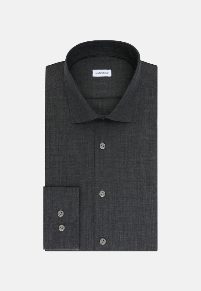 Slim Business Hemd Uni in Grau | Seidensticker Onlineshop