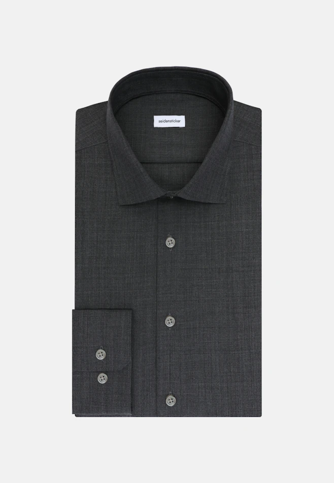 Slim Business Hemd Uni in Grau | Seidensticker Onlineshop