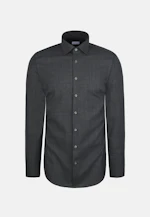 Slim Business shirt Uni in Grey |  Seidensticker Onlineshop