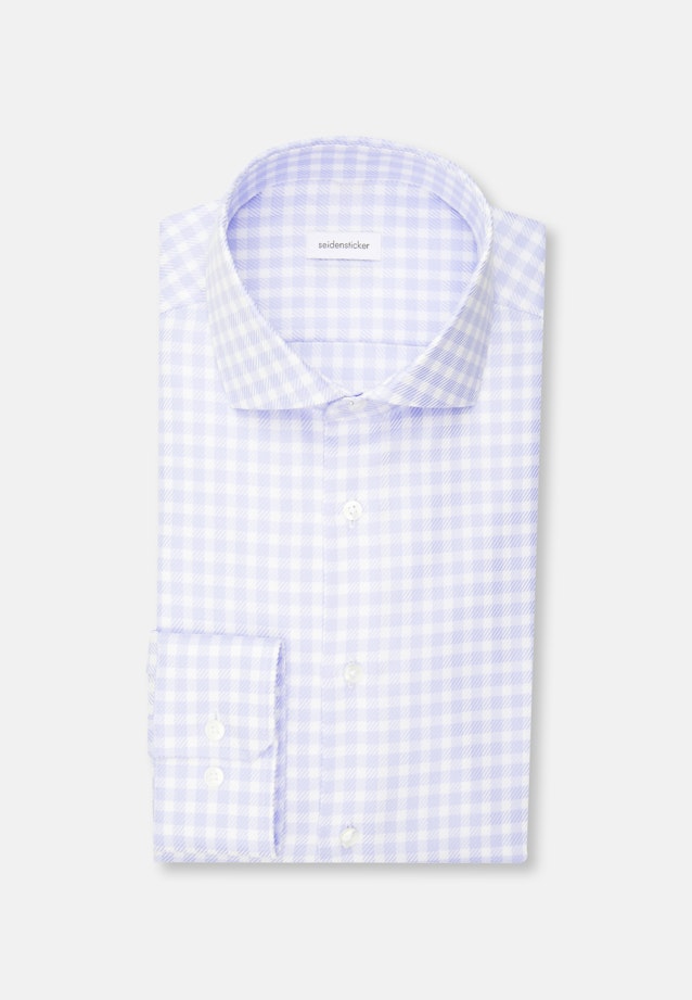 Slim Business Hemd Karo in Hellblau |  Seidensticker Onlineshop
