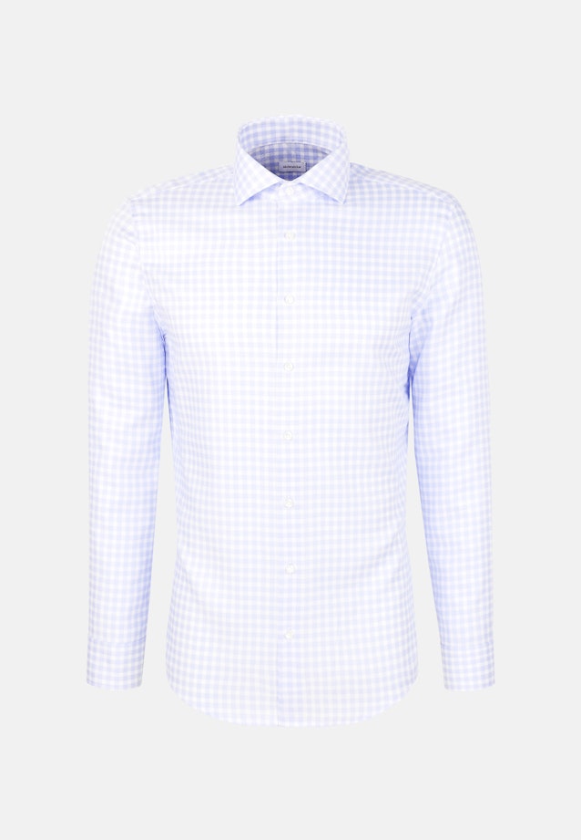 Slim Business Hemd Karo in Hellblau |  Seidensticker Onlineshop