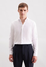 Regular Chemise d'affaires Chevron in Blanc |  Seidensticker Onlineshop