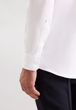 Regular Chemise d'affaires Chevron in Blanc |  Seidensticker Onlineshop