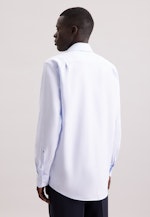 Regular Business shirt Herringbone in Hellblau |  Seidensticker Onlineshop