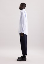 Regular Business shirt Herringbone in Hellblau |  Seidensticker Onlineshop