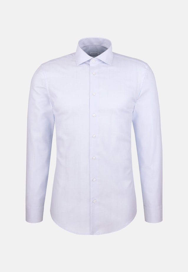 Regular Business Hemd Fischgrat in Hellblau |  Seidensticker Onlineshop