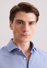 Slim Chemise d'affaires Structure in Bleu Foncé |  Seidensticker Onlineshop