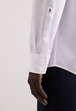 Regular Business shirt Pepita in Weiß |  Seidensticker Onlineshop