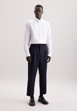 Regular Business Hemd Pepita in Weiß |  Seidensticker Onlineshop