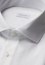 Regular Business shirt Pepita in Weiß |  Seidensticker Onlineshop