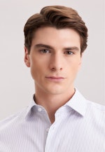 Slim Business Hemd Gestreift in Dunkelblau |  Seidensticker Onlineshop