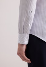 Slim Business Hemd Gestreift in Dunkelblau |  Seidensticker Onlineshop