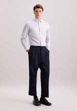 Slim Business Hemd Gestreift in Dunkelblau |  Seidensticker Onlineshop